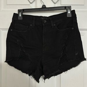 Kendall + Kylie Black Jean Shorts